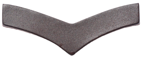 Lederstanzteil 7,8 x 1,8 cm