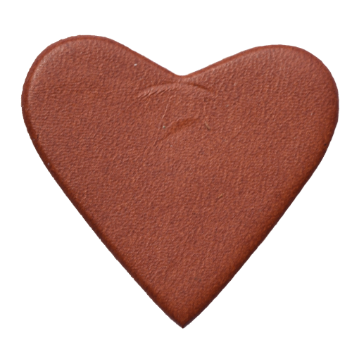 Lederstanzteil 2,9 x 2,7 cm