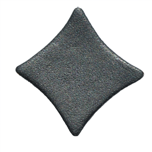 Lederstanzteil 1,5 x 1,5 cm