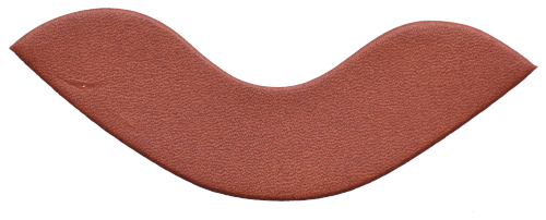 Lederstanzteil 7,0 x 1,5 cm