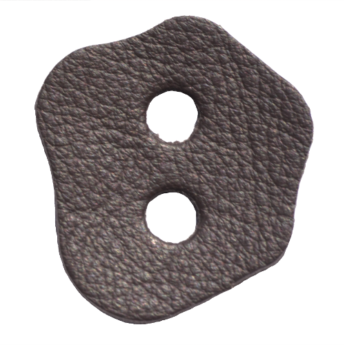 Lederstanzteil 3,2 x 2,8 cm