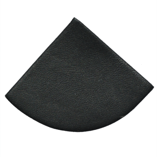 Lederstanzteil 4,5 x 3,5 cm