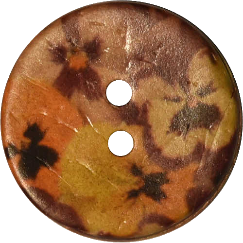 Echt Kokosnuss Knopf 11 - 20 mm