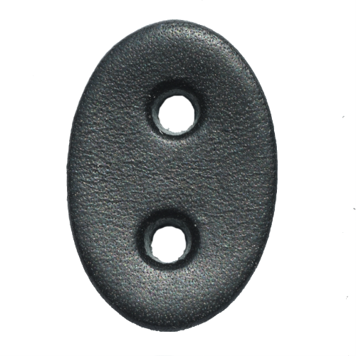 Lederstanzteil 3,0 x 2,0 cm