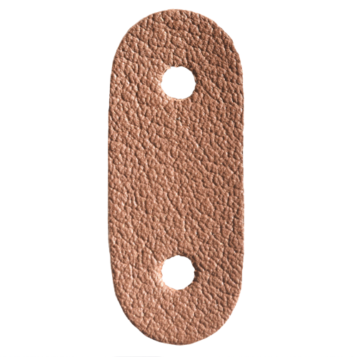 Lederstanzteil 4,3 x 1,7 cm