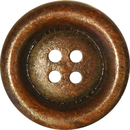 Echt Holzknopf 18 - 26 mm
