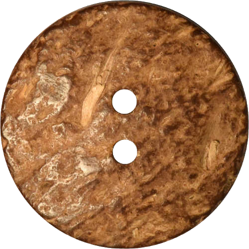 Echt Kokosnuss Knopf 15 - 31 mm