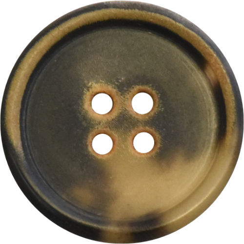 Echt Horn Knopf 18 - 25 mm