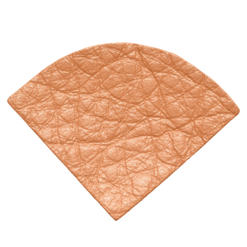 Lederstanzteil 4,5 x 3,5 cm