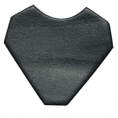 Lederstanzteil 4,0 x 3,8 cm