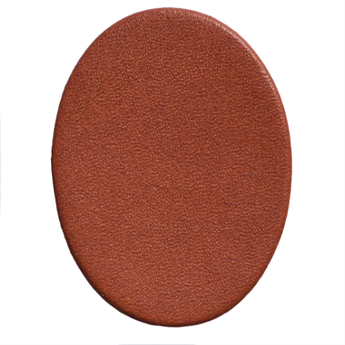 Lederstanzteil 4,0 x 3,0 cm