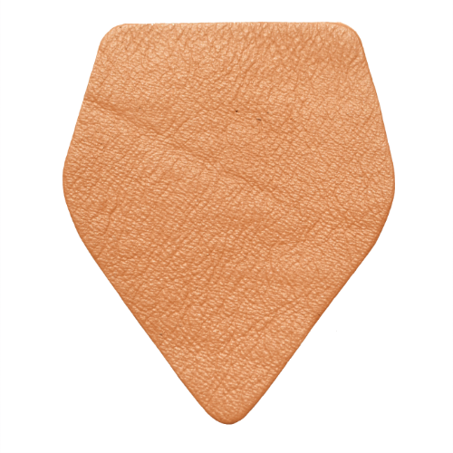 Lederstanzteil 3,8 x 4,5 cm