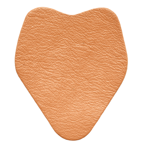 Lederstanzteil 4,3 x 4,8 cm