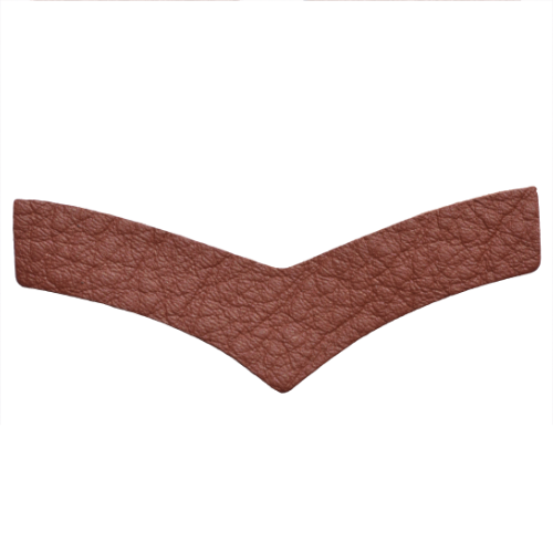 Lederstanzteil 7,8 x 1,3 cm