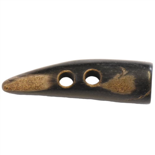 Echt Horn Knebelknopf 50 mm